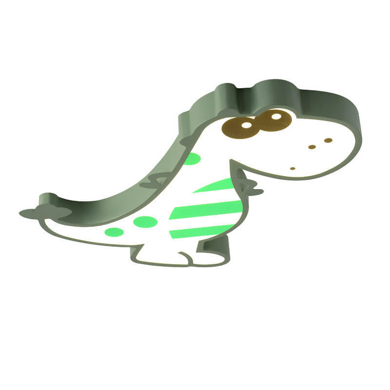 Cartoon Dinosaur LED Flush Mount Light