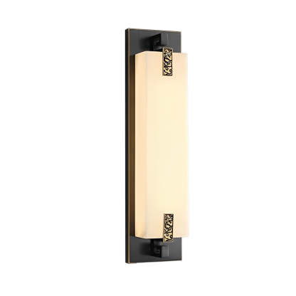 Outdoor Waterproof LED Copper Retro Exterior Wall Lights Sconces Lighting-Lighom
