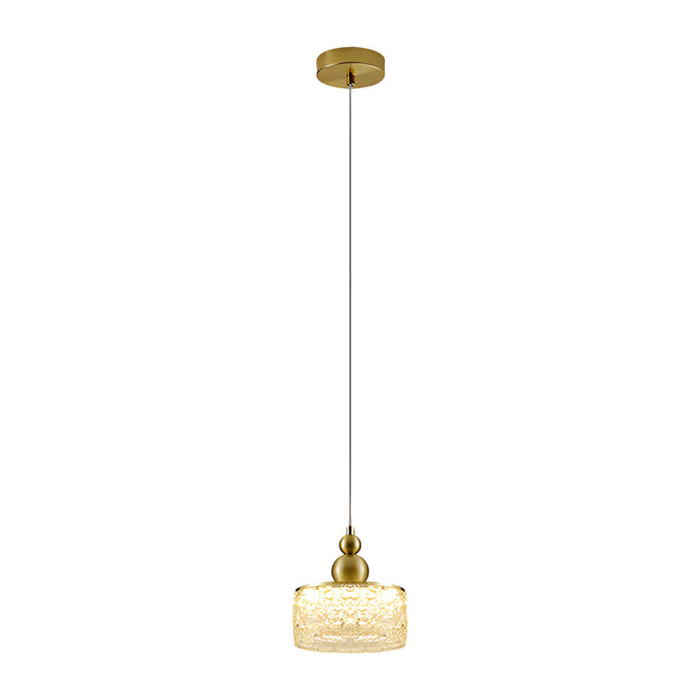 Acrylic Ice Texture Modern Hanging Light