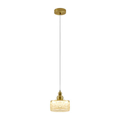 Acrylic Ice Texture Modern Hanging Light