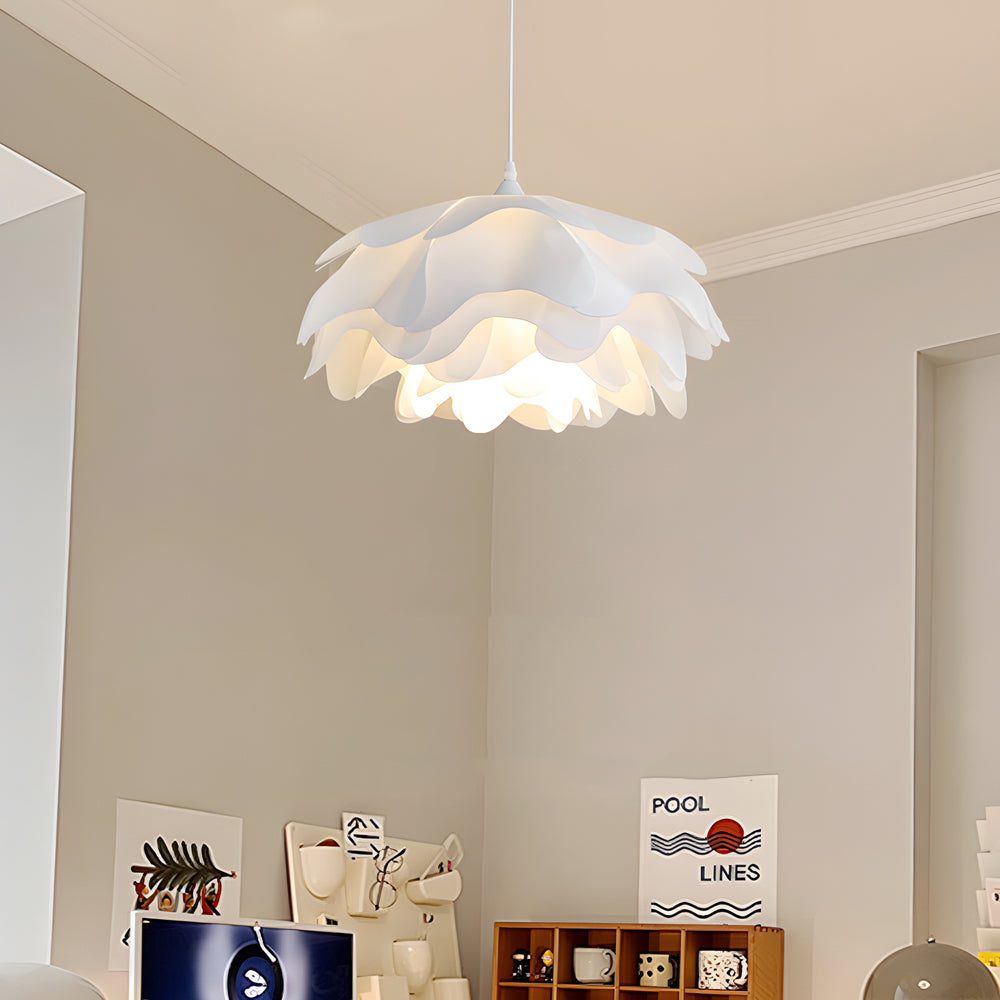 Acrylic Flower Modern Adjustable Pendant Lamp