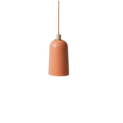 Modern Macaron Aluminum Cylinder Pendant Light
