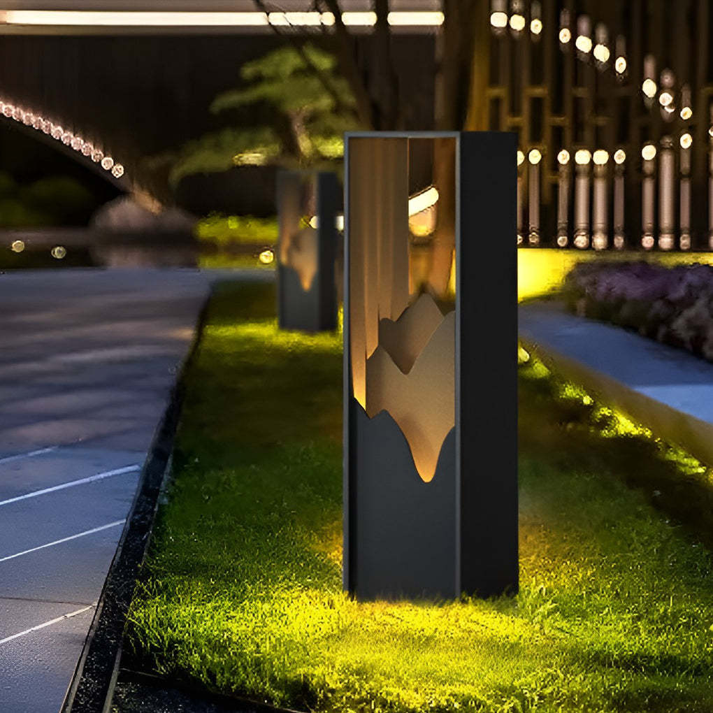 LED Mountain Scenery Path Lights Waterproof Landscape Lighting for Outdoor Elegance-Lighom