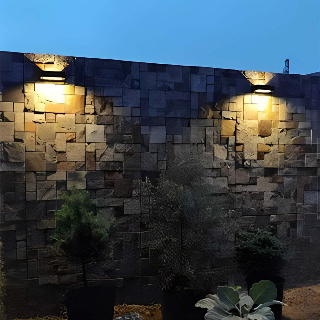 Up Down Motion Sensor Modern Solar Wall Lamp