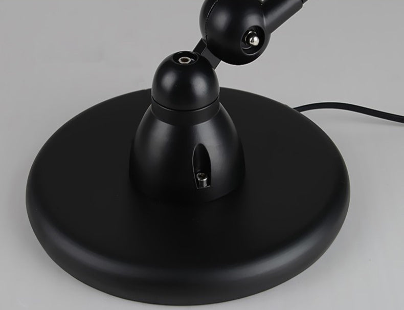 Vintage Industrial Iron Mechanical Arm Lamp