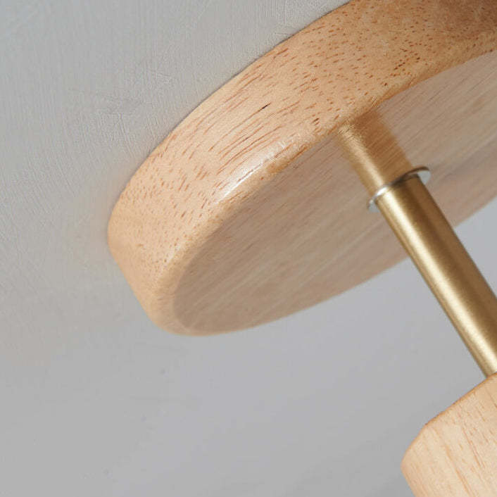 Nordic Glass Half Round Ceiling Light