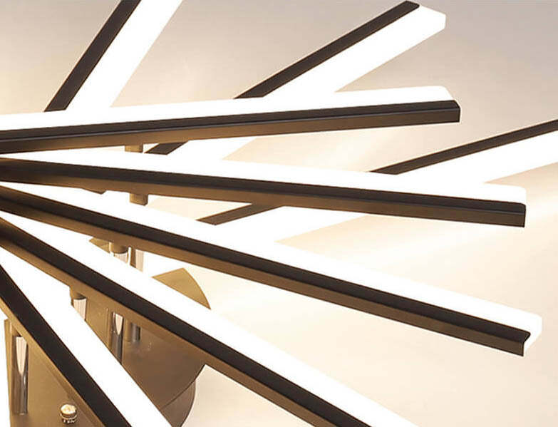 Nordic Line LED Semi-Flush Ceiling Light