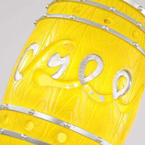 Vintage Wine Barrel Resin Pendant Light