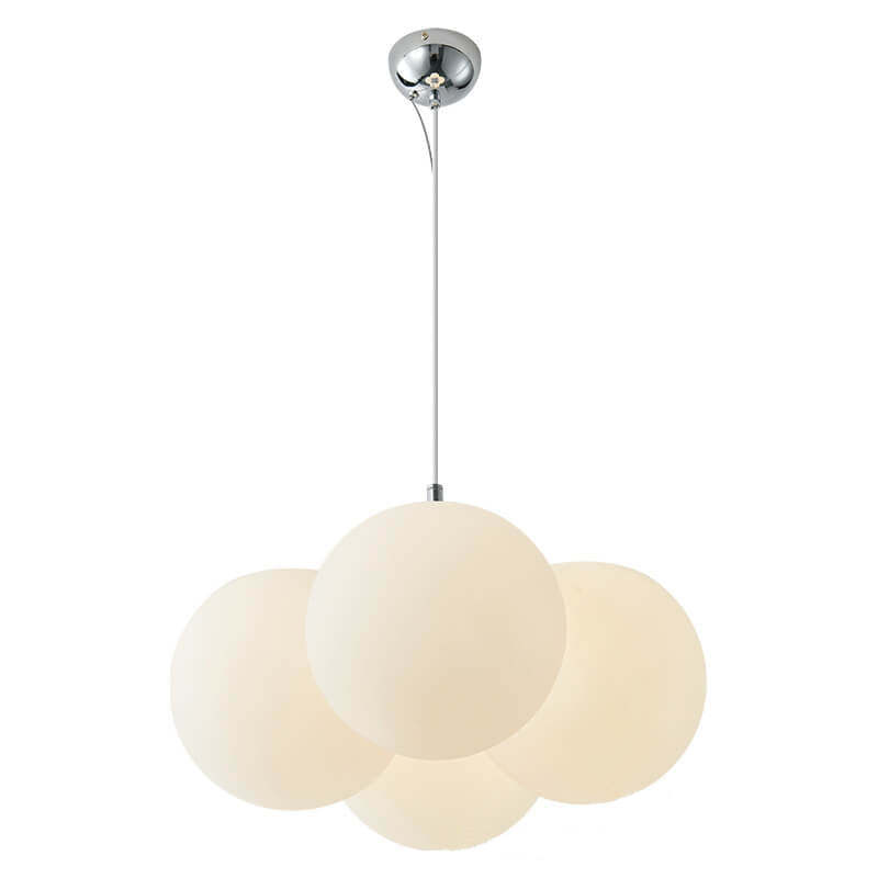 Nordic White Bubble Acrylic Chandelier