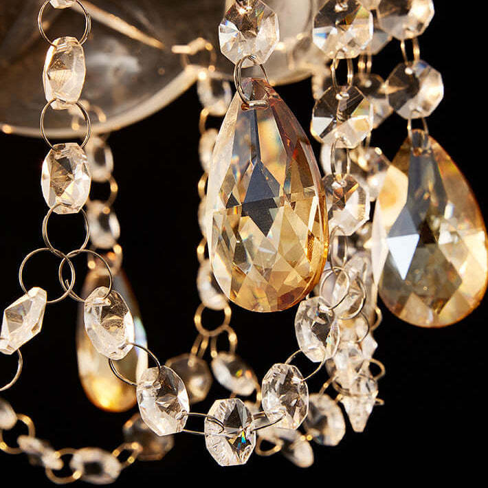 Modern Luxury Crystal Dome Pendant Light