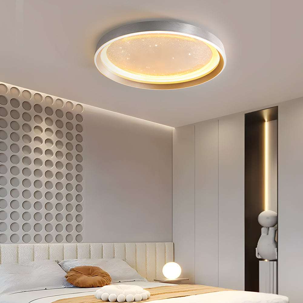 Acrylic Starry Sky Dimmable LED Modern Ceiling Lamp