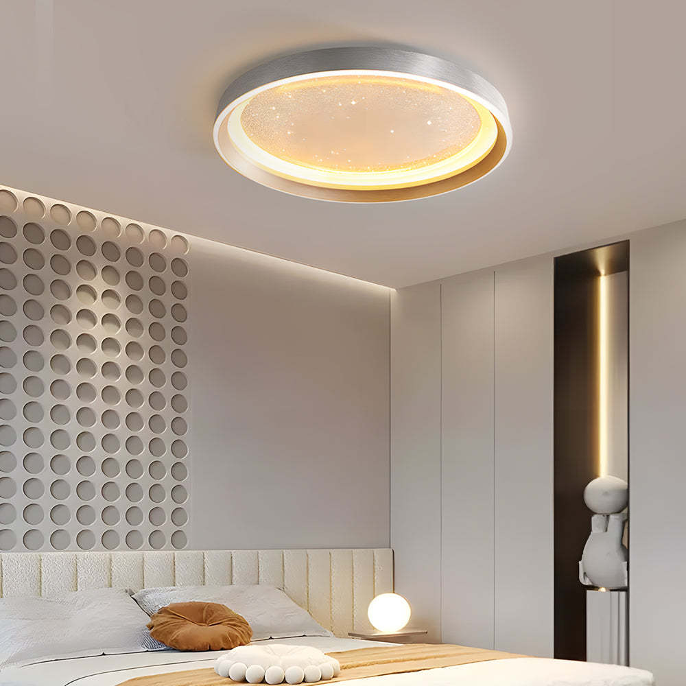 Acrylic Starry Sky Dimmable LED Modern Ceiling Lamp
