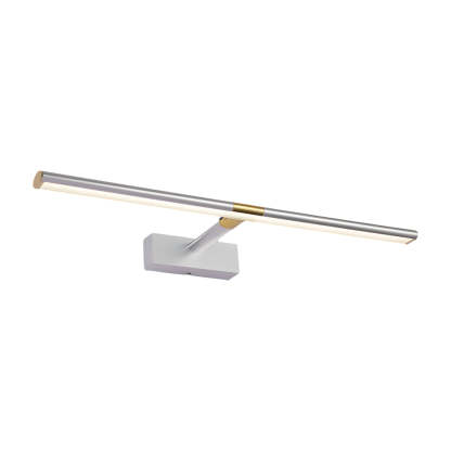 Retractable LED Bathroom Vanity Light with Adjustable Rod and Matte Finish-Lighom