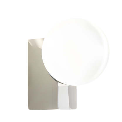 Cream White Glass Ball LED Wall Light with Dimmable Feature-Lighom