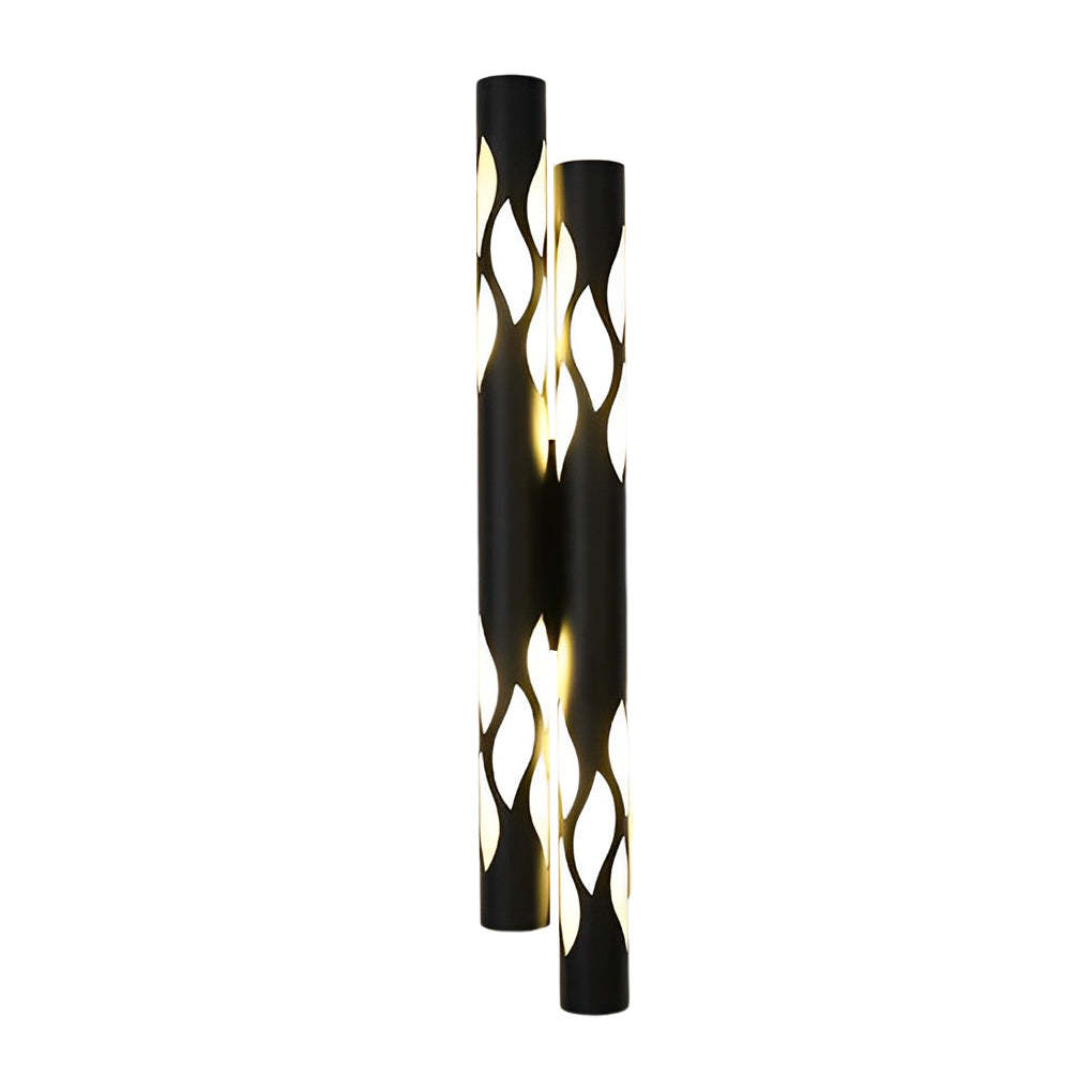 Flames Hollow Up And Down Lighting LED Nordic Wall Sconce Lighting-Lighom