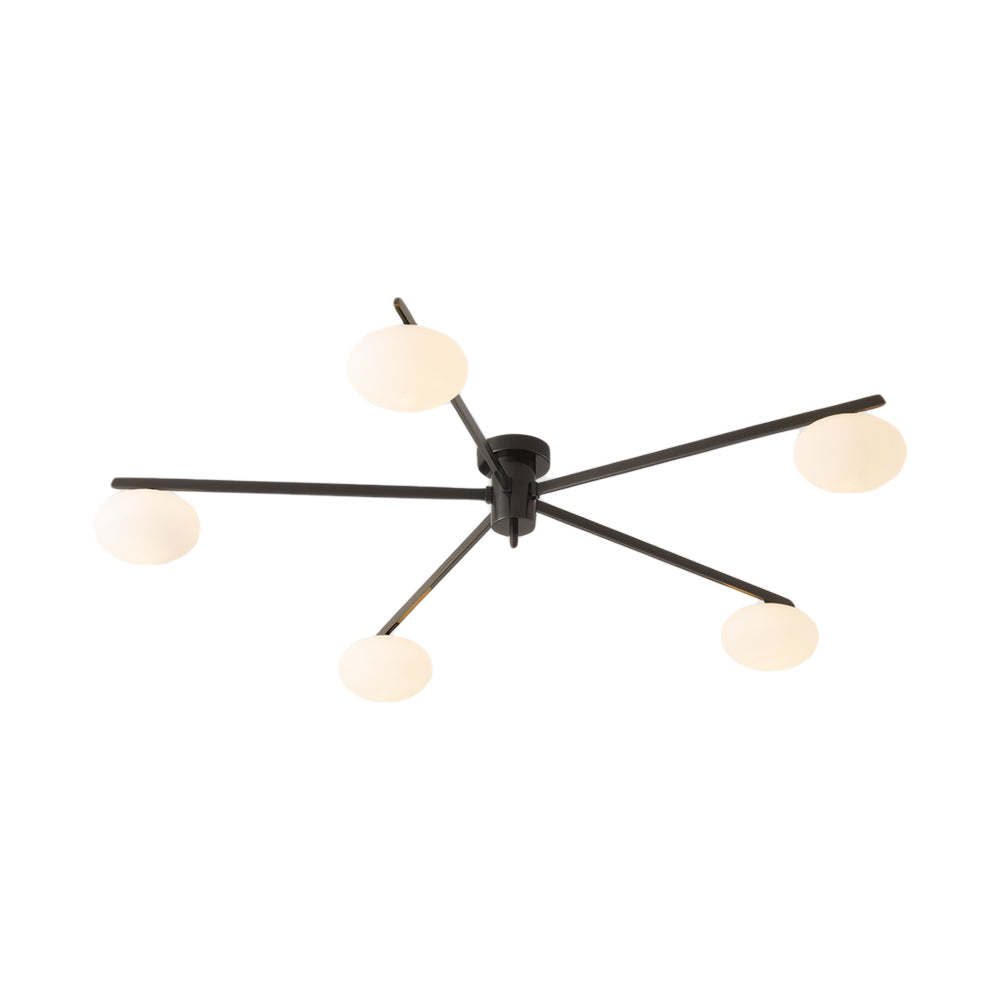 Semi Flush Mount Jasper Ceiling Lamp