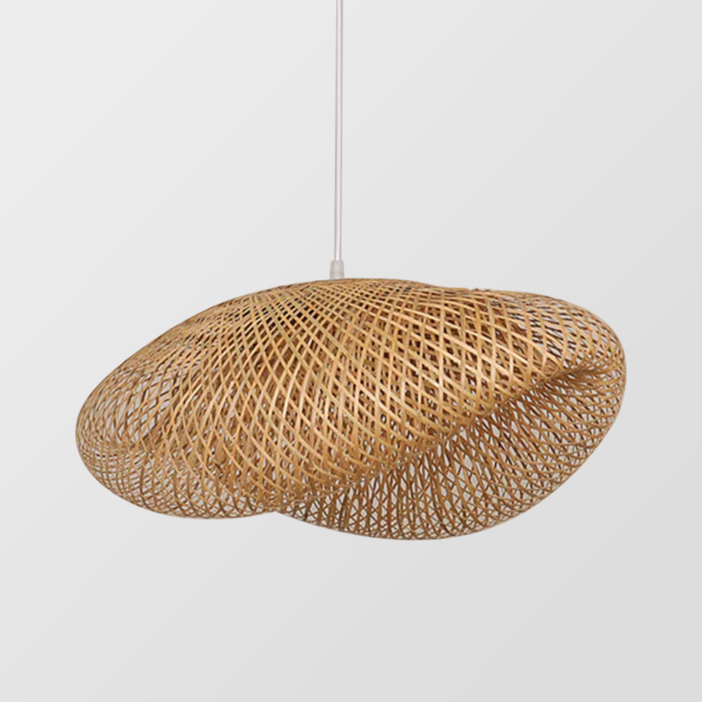 Modern Bamboo Kitchen Island Pendant Light
