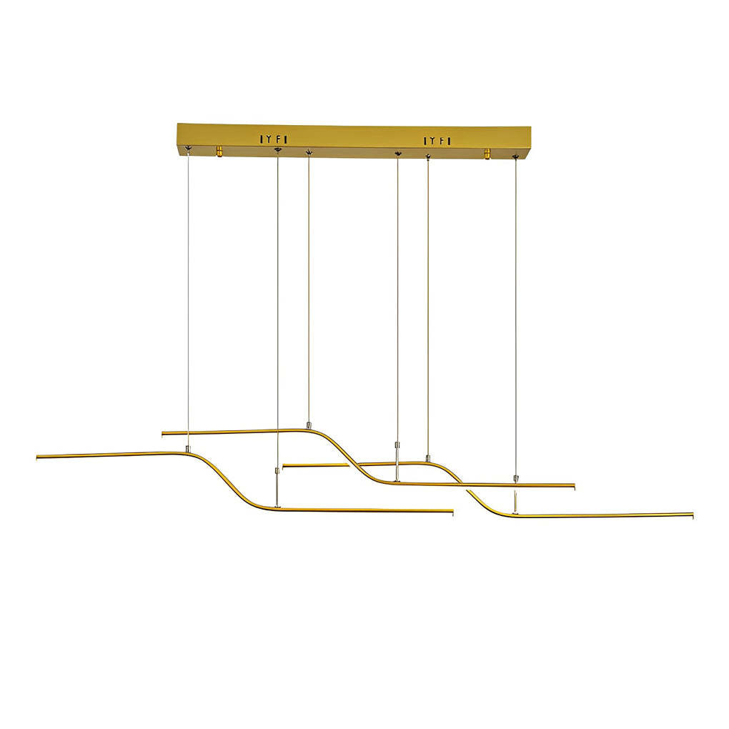 Z-Shape Smart Dimmable Remote Nordic Chandelier