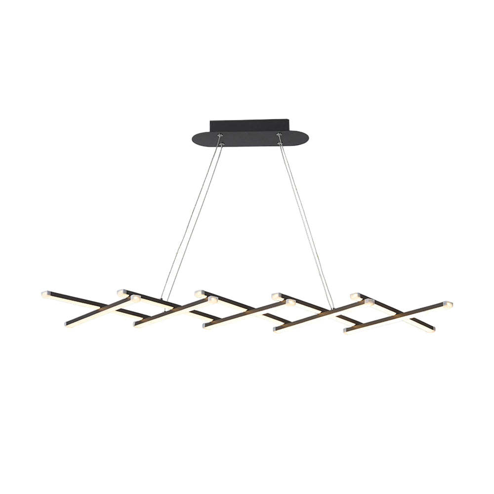 Retractable Dimmable Remote Control LED Pendant Light