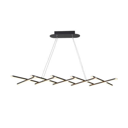 Retractable Dimmable Remote Control LED Pendant Light