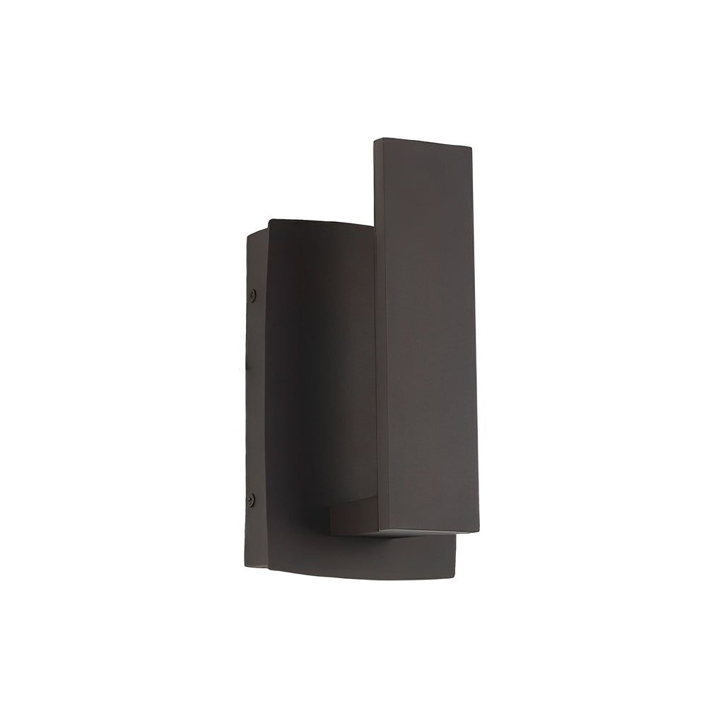 Waterproof Minimalist Aluminum LED Black Modern Outdoor Wall Light-Lighom