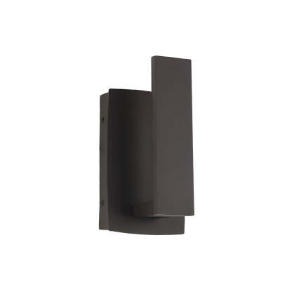 Waterproof Minimalist Aluminum LED Black Modern Outdoor Wall Light-Lighom