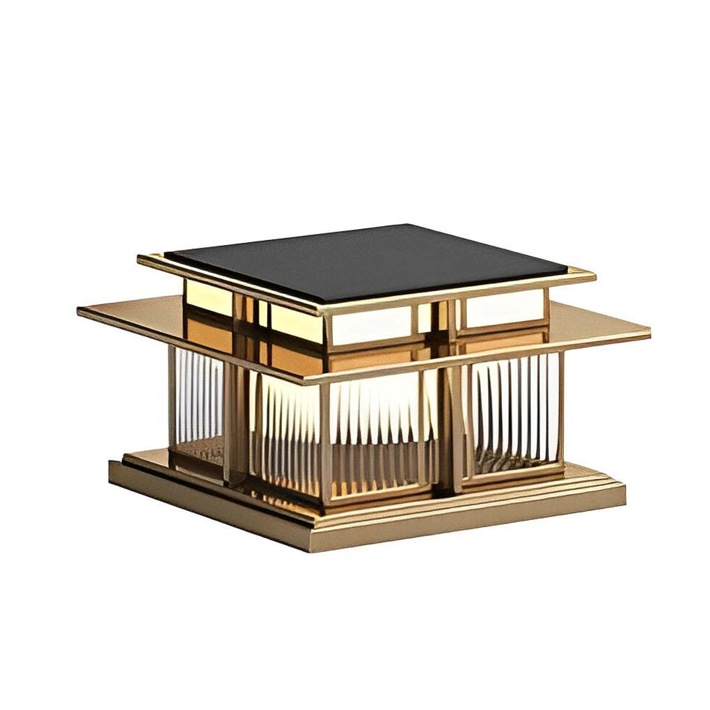 IP65 LED Modern Solar Post Cap Pillar Light
