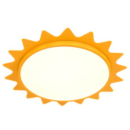 Cartoon Sun LED Flush Mount Light