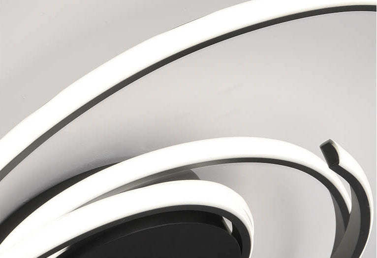 Minimalist Circle Strip Aluminum Ceiling Light