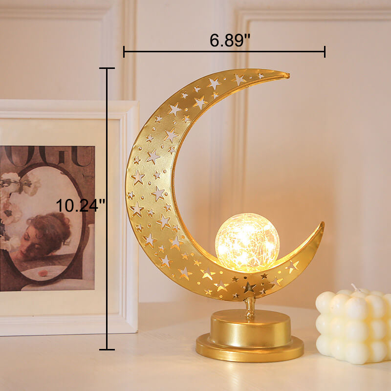 Muslim Eid Moon Castle LED Night Table Lamp