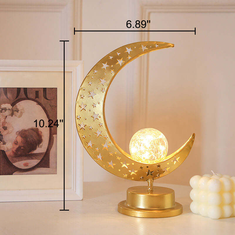 Muslim Eid Moon Castle LED Night Table Lamp