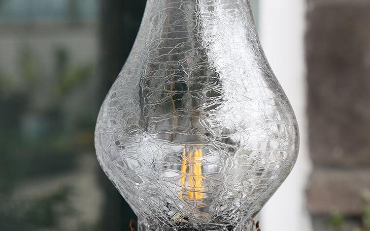 Vintage Antique Kerosene Oil Table Lamp