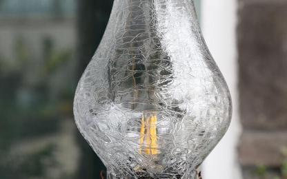 Vintage Antique Kerosene Oil Table Lamp