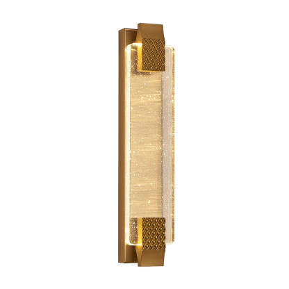 Crystal Bubbles Strip Three Step Dimming Post-Modern LED Wall Light Fixture-Lighom