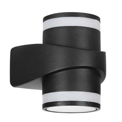 Round Up and Dawn Light LED Waterproof Black Outdoor Wall Washer Lights-Lighom