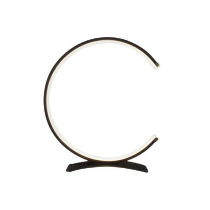 3/4 Circle Touch LED Modern Accent Lamp