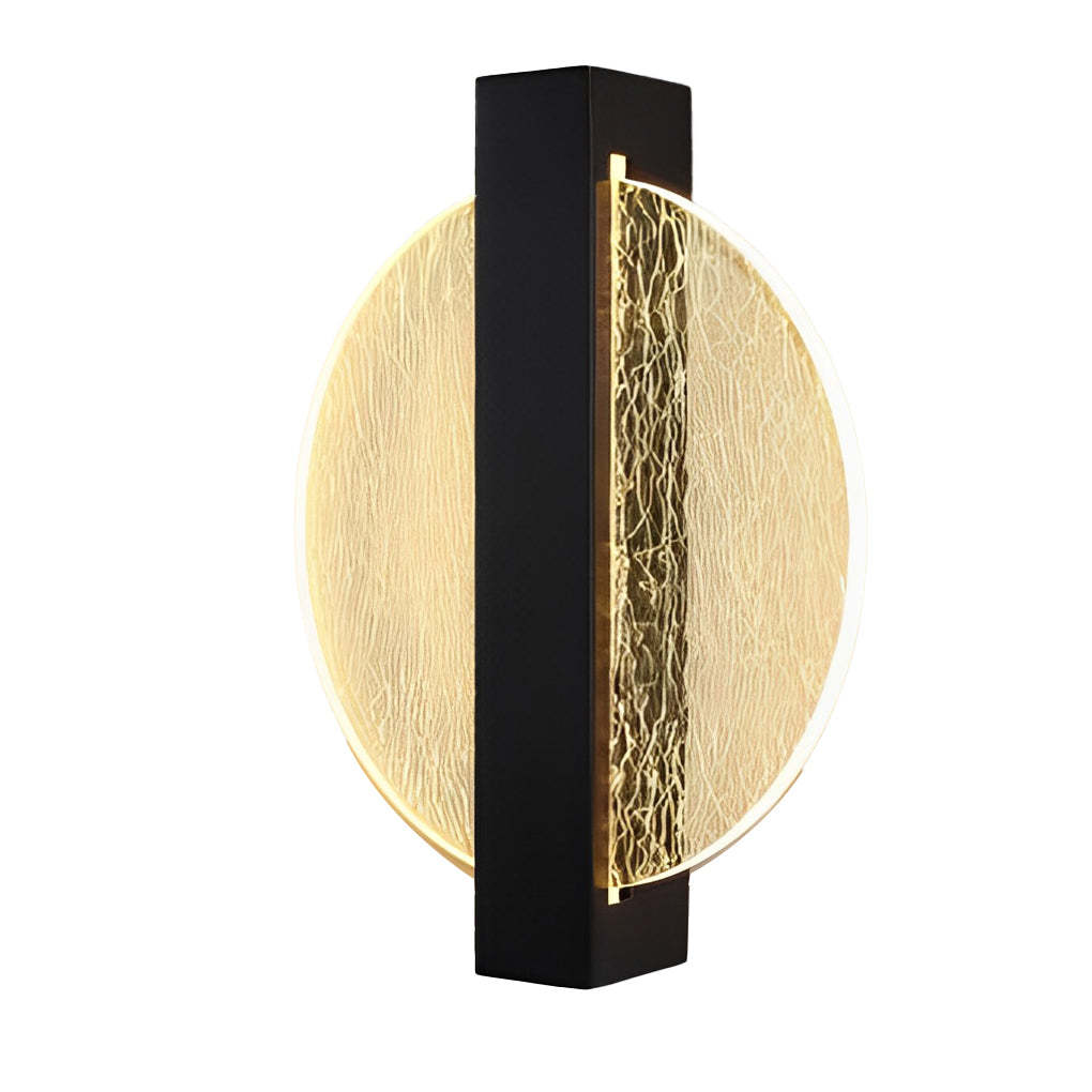 Round Square Semicircle Creative LED Nordic Bedside Wall Lamps Wall Lights-Lighom