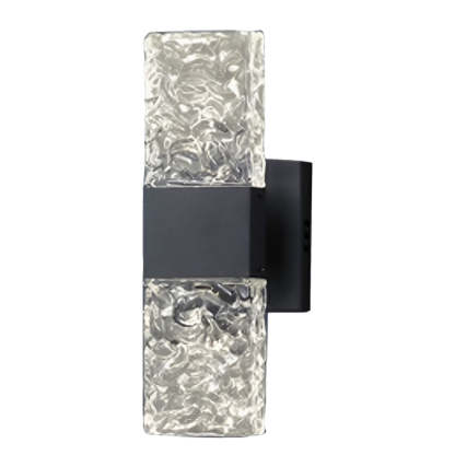 Creative Crystal Up and Down Lights LED Electroplated Modern Wall Sconces-Lighom