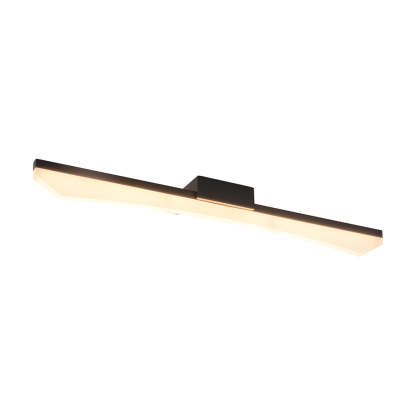 Ultra-Sleek Curved Linear LED Vanity Light for Modern Bathrooms-Lighom