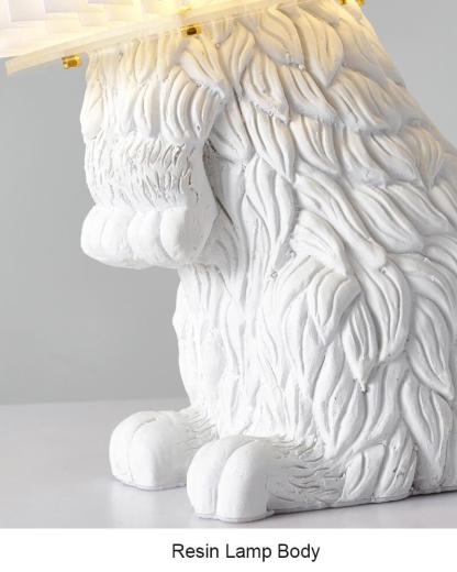 Modern Resin Rabbit LED Table Lamp