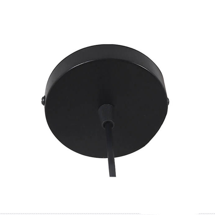 Nordic Rattan Scallop Dome Pendant Light