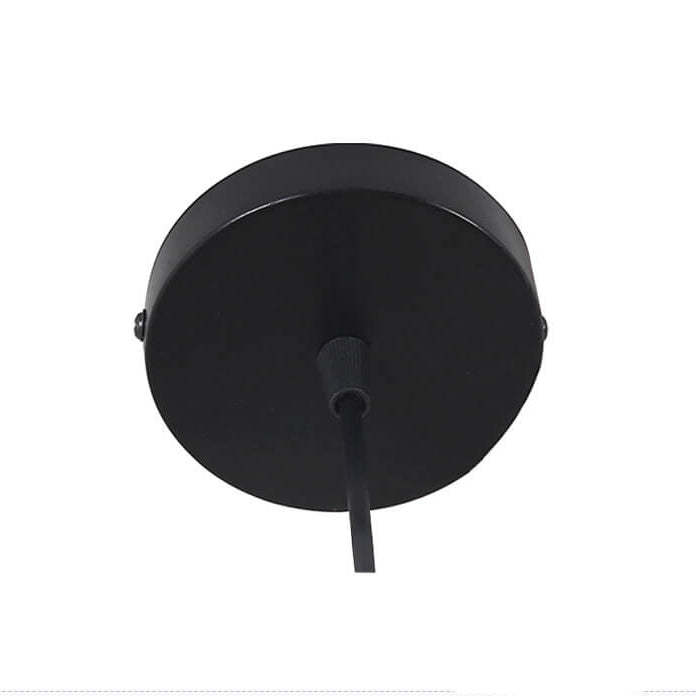 Nordic Rattan Scallop Dome Pendant Light