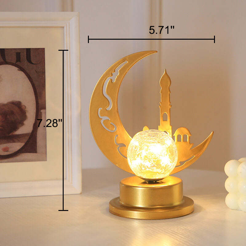 Muslim Eid Moon Castle LED Night Table Lamp