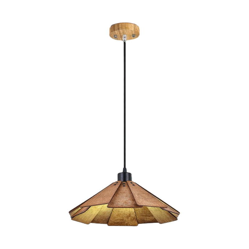 Wood Japanese Wabi-Sabi Retro Nordic Dining Chandelier
