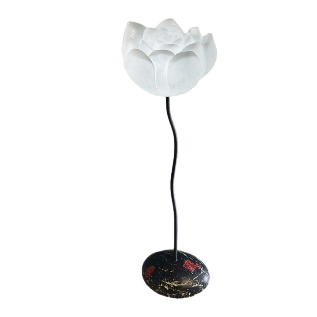 Short Fancy Lotus Aesthetic LED Flower Floor Lamp