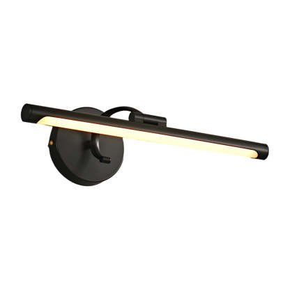 Sleek Rotatable Copper LED Bathroom Vanity Light Over Mirror Bath Bar-Lighom