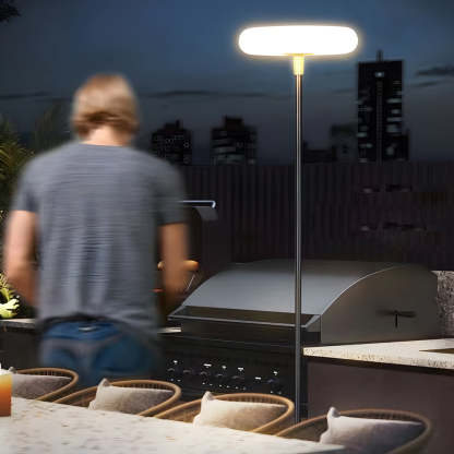 Modern Post Standing LED Outdoor Floor Lamp-Lighom
