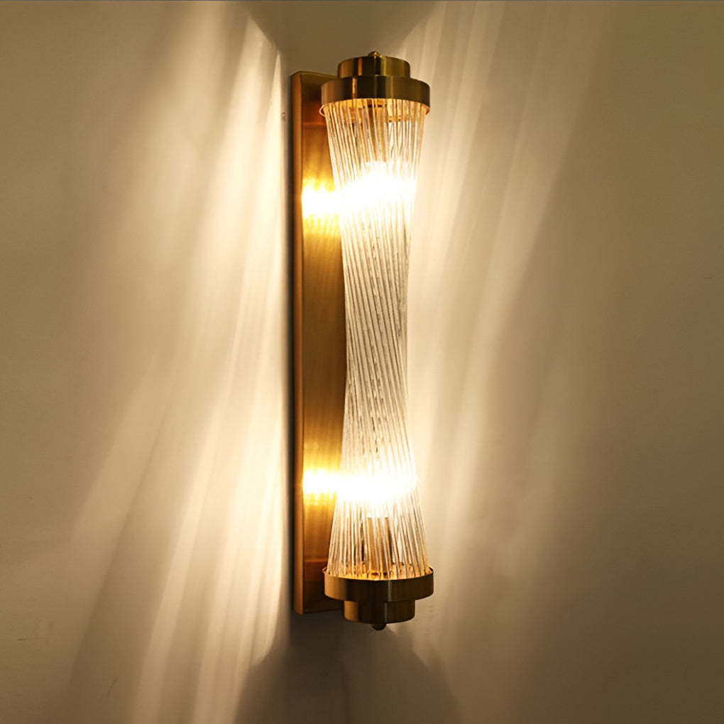 Adjustable Warm White Light LED Crystal Golden Nordic Wall Lamp Wall Sconce Lighting-Lighom