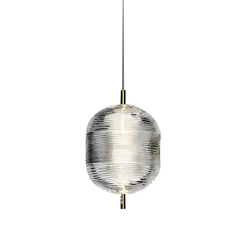 Personalized Glass Shade Iron Nordic Pendant
