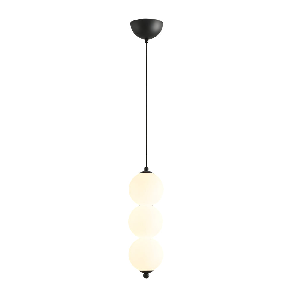 Modern Round Vertical Ball Dimmable LED Pendant Chandelier